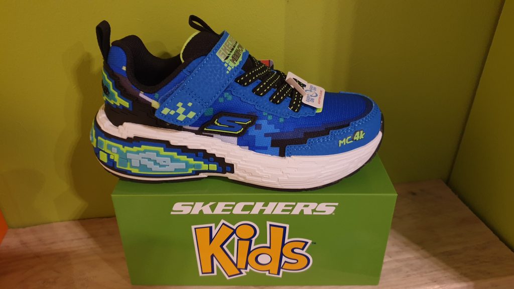 Skechers jongens sneaker blauw met air.